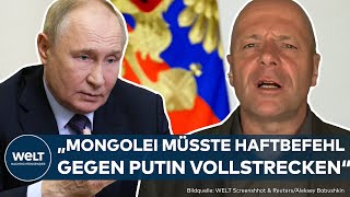 WLADIMIR PUTIN Machtdemonstration Kremlchef reist trotz internationalem Haftbefehl in die Mongolei [upl. by Xavier]