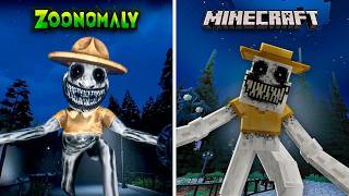 Criei o TRAILER de ZOONOMALY No Minecraft [upl. by Jaella]