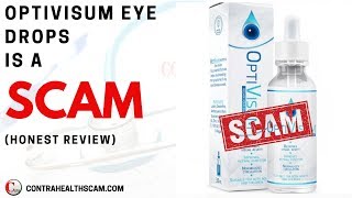 Optivisum Eye Drops is a SCAM Honest Review [upl. by Matthaus]