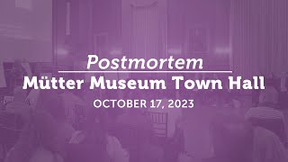 Postmortem Project Town Hall  October 17 2023 [upl. by Nnaaras]