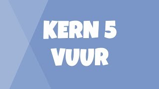 Leren Lezen Eerste Leerjaar  Woorden flitsen  Veilig en Vlot Kern 5  Vuur [upl. by Kasper]