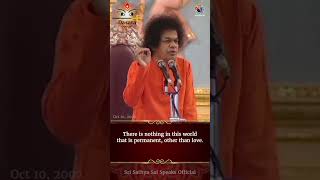 Love is Our Form  Sri Sathya Sai Speaks Shorts [upl. by Laina]