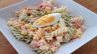 ENSALADA DE PASTA FRIA [upl. by Rehpotsirhk]