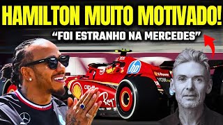 Hamilton revela grande motivação na mudança para Ferrari FOI ESTRANHO NA MERCEDES  F1 [upl. by Alisa]