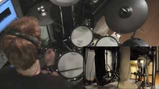 Racer X  Scarified drum cover on Roland TD9KX2 HD [upl. by Linea]