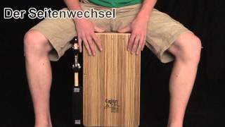 Cajon Tutorial Spieltechnik amp Showeffekte [upl. by Desiri]