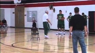 Basketball Practice  Awesome Chair Shooting Drill [upl. by Ecyle]