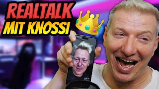 KNOSSI👑 UND SCHRADIN REALTALK‼️ über GESUNDHEIT👨‍⚕️und NEUE PROJEKTE🤫Knossi Dschungelcamp LEAK😱 [upl. by Nagiem]