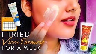 I used vicco for a week  Vicco turmeric foam based face wash amp Vicco turmeric cream review [upl. by Giustino119]