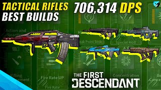 BEST Tactical Rifles Weapon Build Guide in The First Descendant [upl. by Nnainot]