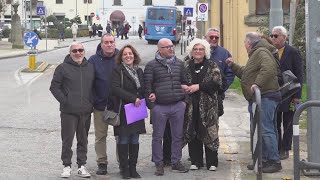 Protesta dei cittadini per le multe in San Francesco [upl. by Ellitnahc]