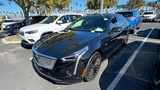 2020 Cadillac CT6V Walkaround and Horn [upl. by Shanda]