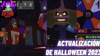 Actualización de Halloween 2023  Sobrevive al Asesino Roblox [upl. by Rodge]