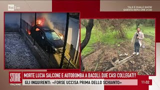 Morte Lucia Salcone e autobomba a Bacoli due casi collegati  Storie italiane 18102024 [upl. by Fishbein735]