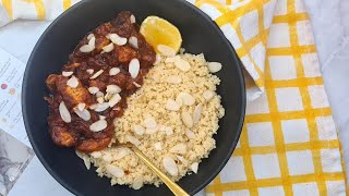 FRUITY MOROCCAN STYLE CHICKEN amp COUSCOUS  GOUSTO [upl. by Airemat]