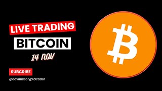 Crypto Trading LIVE BTC Live Trading Bitcoin Price Predictions  14 NOV crypto bitcoin btc [upl. by Jewel]