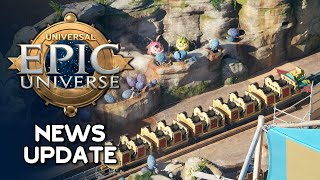 Universal Epic Universe News Mega Update — DRAGON COASTER EFFECTS NINTENDO SIGNS amp BERM DEMOLITION [upl. by Beisel]