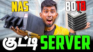 குட்டி 80TB Nas Server 🤯  Small Office Sever [upl. by Prissy392]