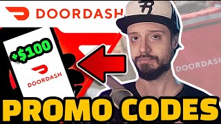 How to get 100 Doordash Promo Code  Free Food Orders  Credit  Doordash Coupon Code [upl. by Aysa164]