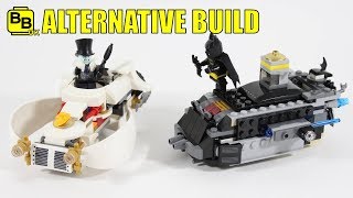 LEGO BATMAN MOVIE 70911 ALTERNATIVE BUILD MINI BAT SUB [upl. by Vasilis]