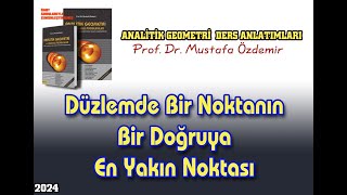 Düzlemde Bir Noktanın Bir Doğruya En Yakın Noktası [upl. by Akiehsat366]