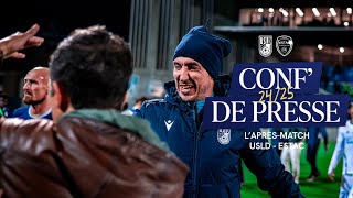 🎥 Aprèsmatch USL Dunkerque  ESTAC Troyes J8  Ligue 2 BKT [upl. by Talbott148]