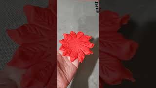 Comment faire une fleur avec la pâte à sucre sans matériel [upl. by Aihsenak841]