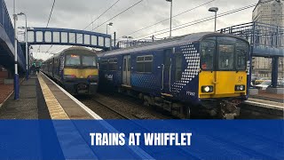 Trains at Whifflet [upl. by Branca]