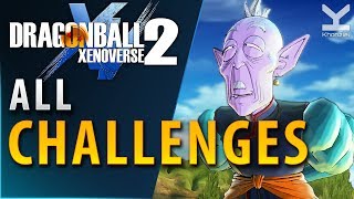 Dragon Ball Xenoverse 2  All Challenge Quests [upl. by Lednam]