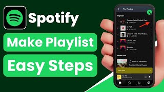 How to Make Spotify Playlist [upl. by Irmine317]