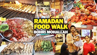 Ramzan Food Walk at Bohri Mohalla Bhindi Bazar Mumbai [upl. by Seiber]