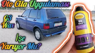 Oto Cila Uygulaması Evde Yapılır Mı İşe Yarıyor Mu Farecla G3 Wax Fiat Uno [upl. by Allenaj606]