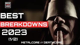 BEST METALCORE  DEATHCORE BREAKDOWNS OF 2023 12 [upl. by Dayna350]