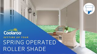 Coolaroo Outdoor Roller Shade  Blind  install and review [upl. by Eri]