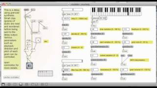 SoundHacks Bubbler in MaxMSP [upl. by Dnilazor]