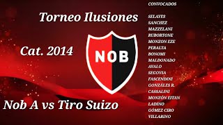 Torneo Ilusiones 2024 Cat 2014 Nob A vs Turo Suizo 1er tiempo [upl. by Akerehs]