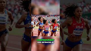 ShaCarri Richardsons Epic Comeback in 4x100m Relay [upl. by Va908]