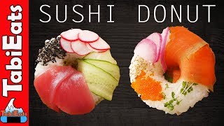 How to Make SUSHI DONUTS Recipe [upl. by Ahto]