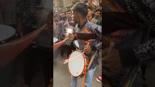 Nashik Dhol Karari😍Palkhi Nighali Chintamani chi❤️ tasha brassband band aagman [upl. by Aitsirhc138]