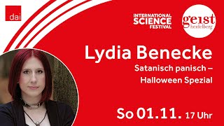 Lydia Benecke quotSatanisch Panischquot – Geist Heidelberg Halloween Special [upl. by Sudbury]