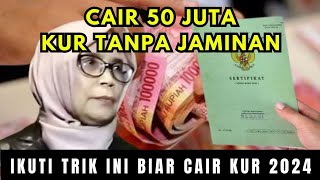 CAIR 50 JUTA KUR BRI TANPA JAMINAN [upl. by Annoya994]