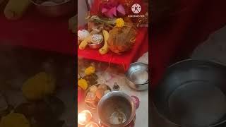 Diwali pooja vlog Raspi kalpana ki [upl. by Halyahs]