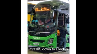 What is Flixbus like I spent almost 12 hours and £30 to find out Edinburgh to London [upl. by Nollat]