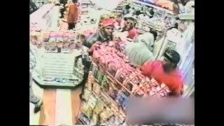 Flash Mob Robbery Caught On Surveillance Tape [upl. by Esinrahs669]