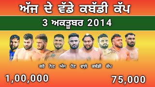 ajj de kabaddi cup 3 October 2024  sukhanwala kabaddi live  kabaddi live  live kabaddi [upl. by Maia244]