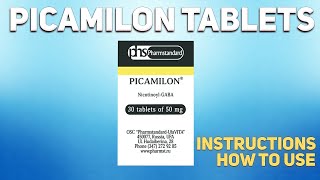 Picamilon tablets how to use How and when to take it Who cant take Picamilon [upl. by Lynea787]