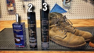 Red Wing Iron Ranger Cleaning Conditioning and Waterproofing [upl. by Aitat683]