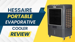 Hessaire Portable Evaporative Cooler Review [upl. by Einnalem]