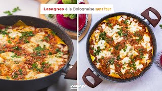 Lasagne à la poêle sans four ni pâtes Lasagnes لازانيا بدون العجينة الخاصة و بدون فرن [upl. by Dnilasor789]