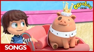 CBeebies  Kazoops Songs  Cuddly Pig [upl. by Brom]